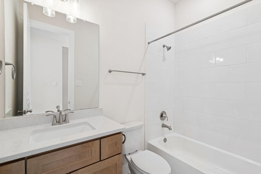 Furnished interior view inside a new home in ARTAVIA 45' Homesites, Conroe (Image 7).