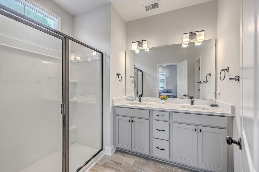 Furnished interior view inside a new home in , Goose Creek (Image 6).