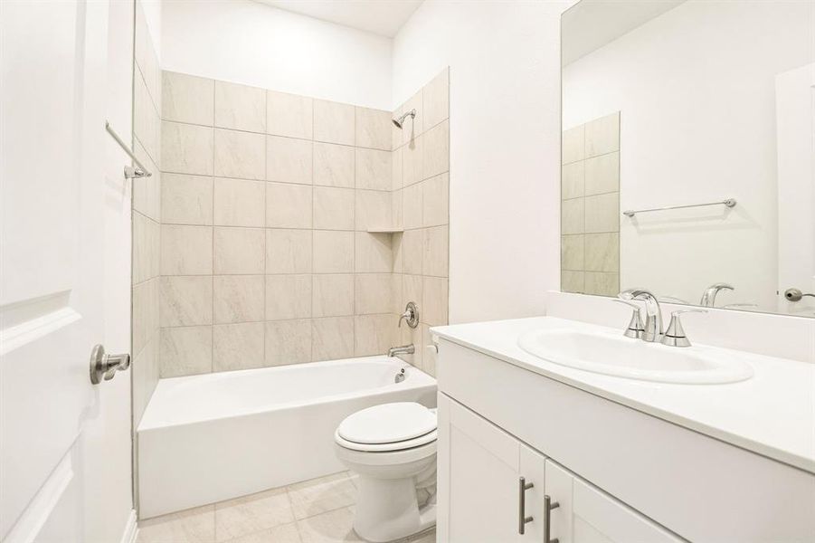 Furnished interior view inside a new home in Stella Hills, Denton (Image 7).
