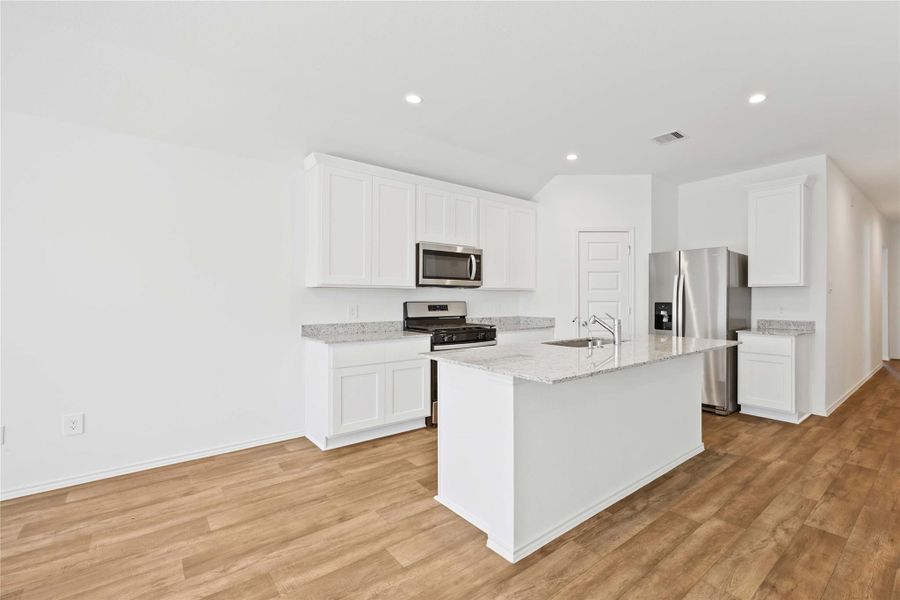 Furnished interior view inside a new home in Tamarron, Fulshear (Image 5).