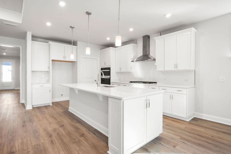 Furnished interior view inside a new home in Midpoint at New Riverside, Bluffton (Image 13).