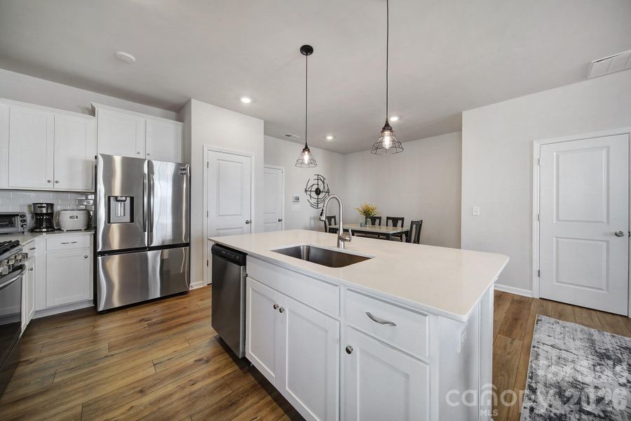 Furnished interior view inside a new home in Nolen Farm, Gastonia (Image 15).