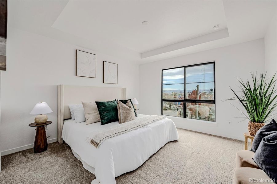 Furnished interior view inside a new home in The Hub at Virginia Village, Denver (Image 26). Furnished interior view inside a new home in The Hub at Virginia Village, Denver (Image 26).