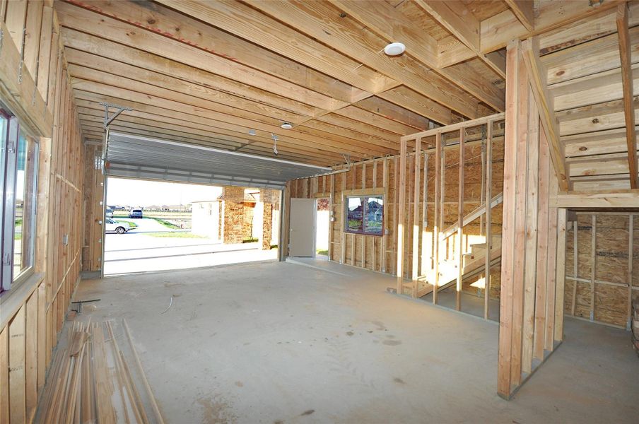 In-progress construction of a new home in , League City, TX (Image 28).