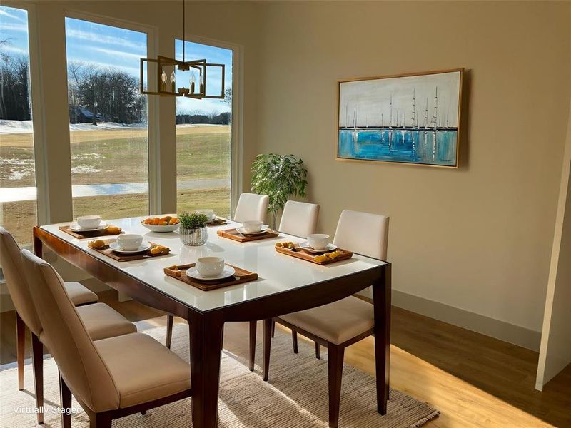 Furnished interior view inside a new home in , Whitney (Image 7).