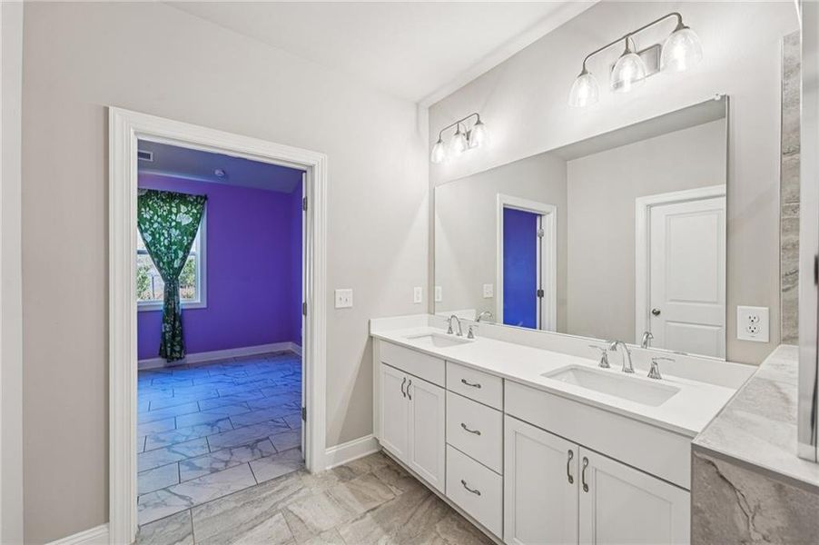 Furnished interior view inside a new home in , Canton (Image 19).