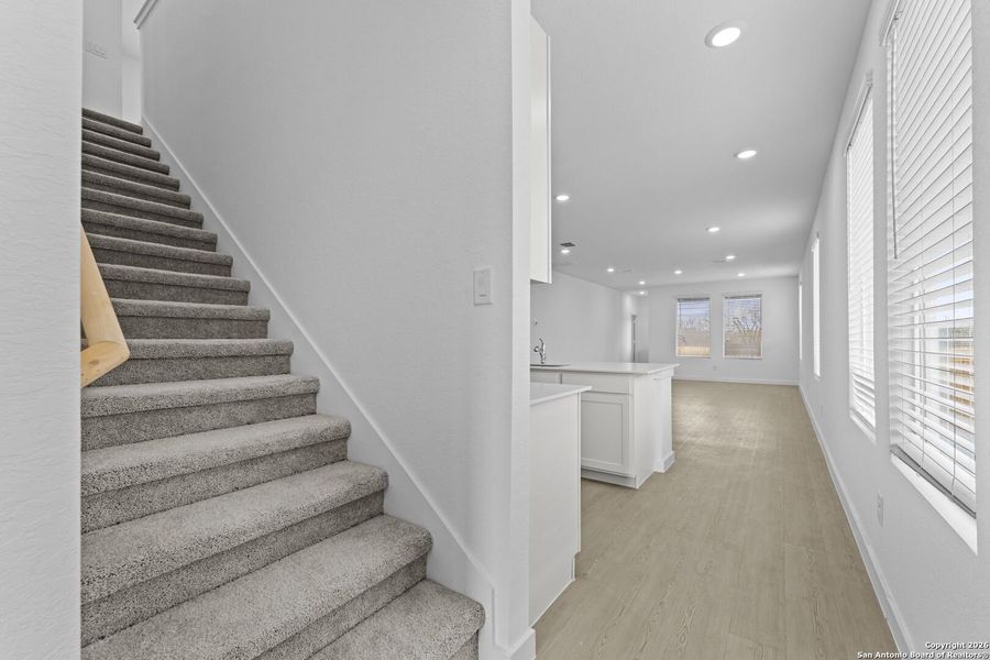 Spacious, unfurnished interior of a new home in Hightop Ridge, Converse (Image 13).