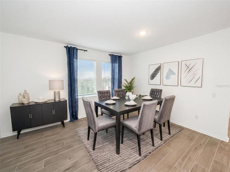 Furnished interior view inside a new home in , Kissimmee (Image 7).