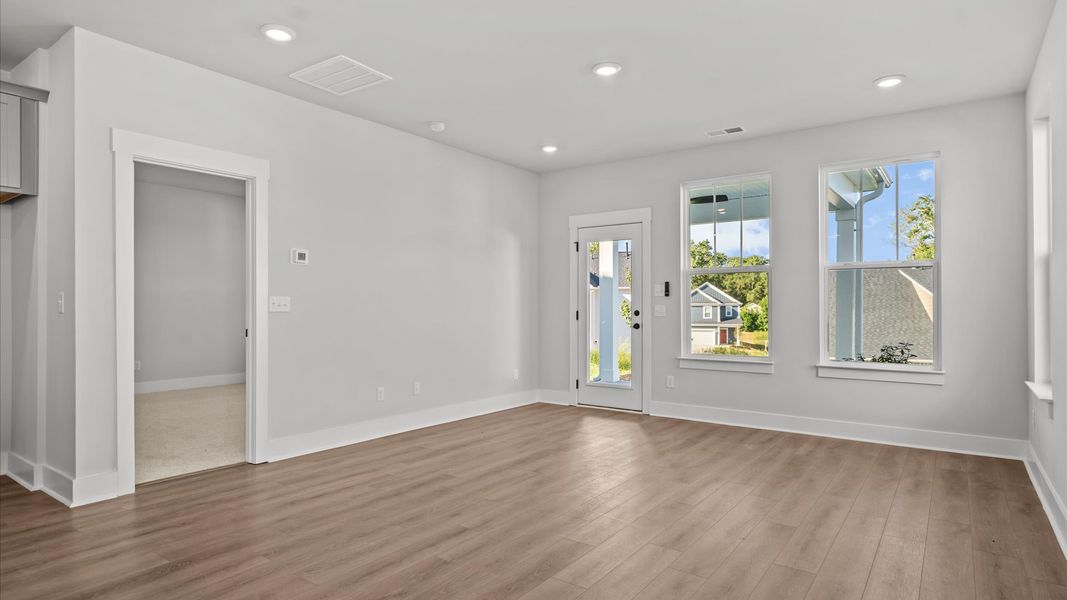 Exclusive living space with tasteful touches, natural light, and a vibrant open-concept feel
