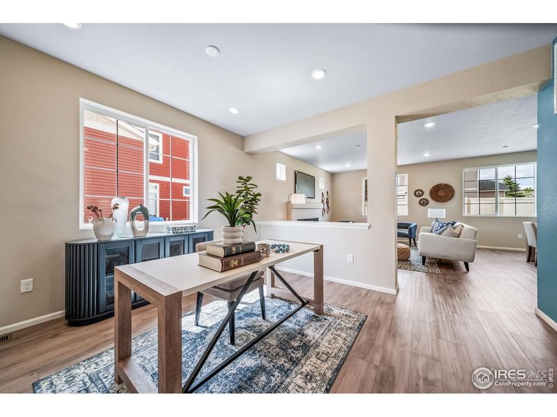 Furnished interior view inside a new home in , Johnstown (Image 27).
