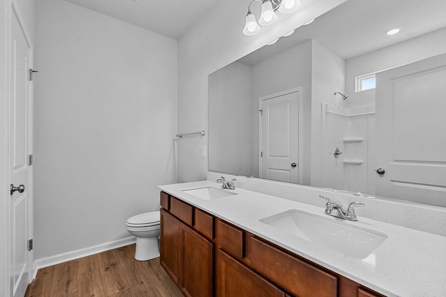 Furnished interior view inside a new home in Hanes Lake, Winston-Salem (Image 18).