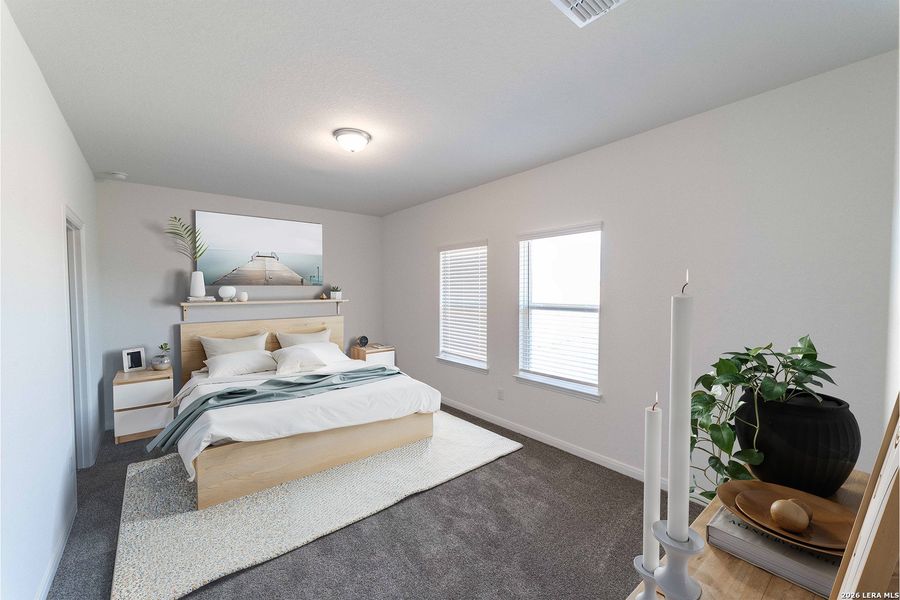 Furnished interior view inside a new home in Mesa Vista, Von Ormy (Image 6).