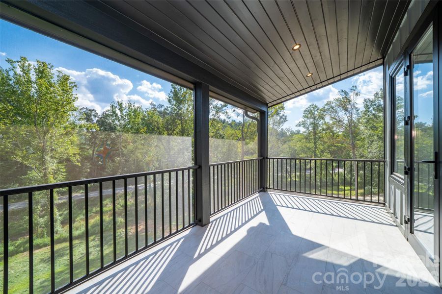 Exterior details and patio area of a home in , Arden (Image 23).