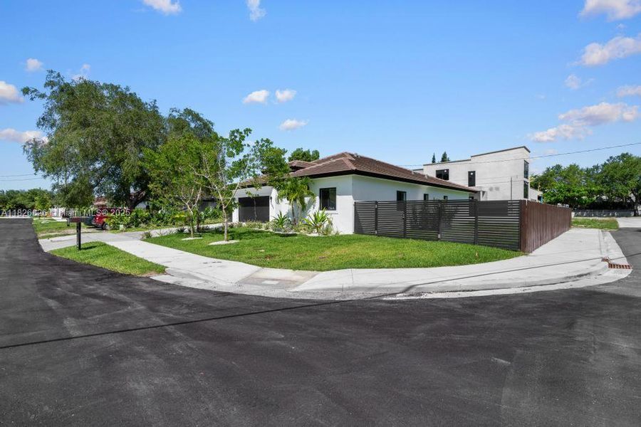 Front exterior of a new home in , Cutler Bay, FL, highlighting curb appeal (Image 16).