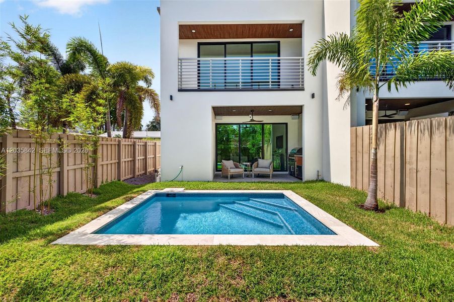 Exterior details and patio area of a home in , Fort Lauderdale (Image 29). Exterior details and patio area of a home in , Fort Lauderdale (Image 29).