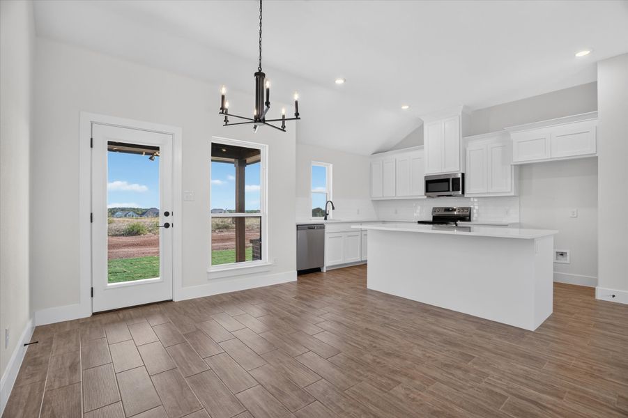 Spacious, unfurnished interior of a new home in Taylor Ranch, Springtown (Image 20).