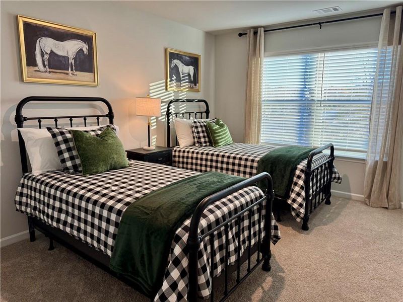 Furnished interior view inside a new home in Silver Leaf, Dawsonville (Image 14).