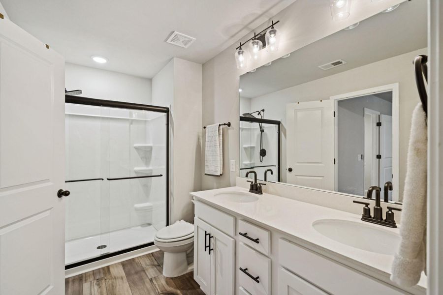 Furnished interior view inside a new home in , North Charleston (Image 13).