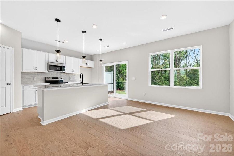 Light filled dining space Light filled dining space