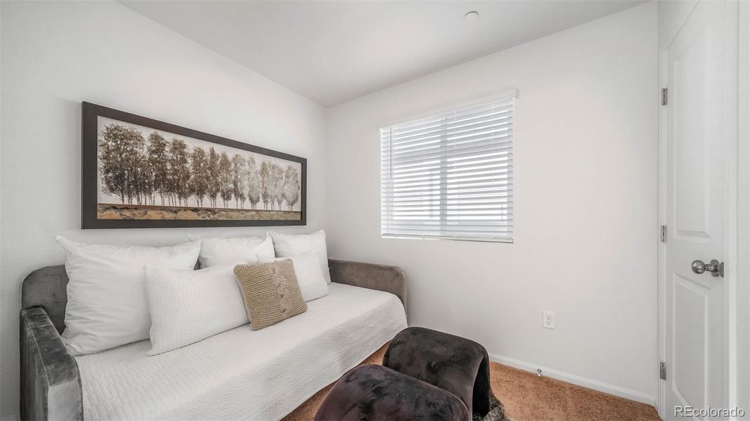 Furnished interior view inside a new home in , Commerce City (Image 22).