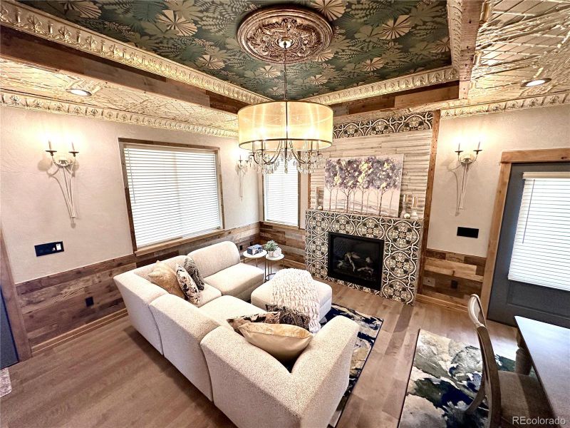 Furnished interior view inside a new home in , Poncha Springs (Image 11).