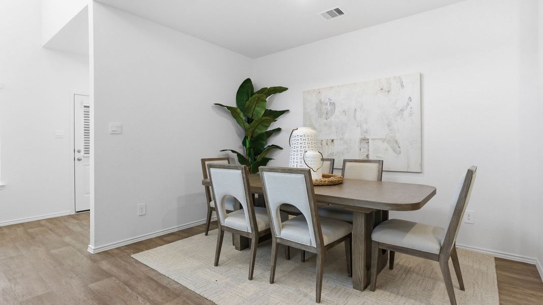 Furnished interior view inside a new home in Sorrento, Richmond (Image 8). Furnished interior view inside a new home in Sorrento, Richmond (Image 8).