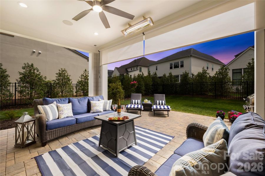 Exterior details and patio area of a home in , Fort Mill (Image 22).