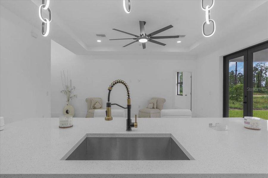 Close-up of interior finishes inside a home in , Lehigh Acres (Image 17).