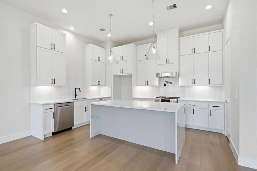 Furnished interior view inside a new home in Spring Valley Creek, Houston (Image 13).