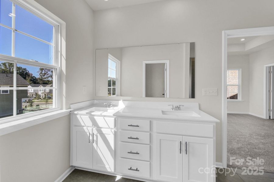 Furnished interior view inside a new home in , Mint Hill (Image 11).