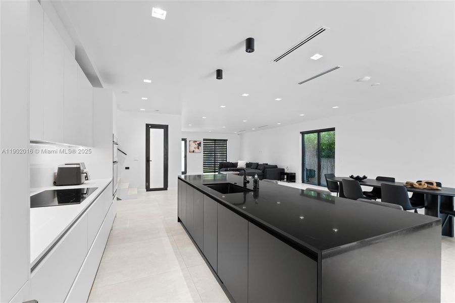 Furnished interior view inside a new home in , Miami (Image 10). Furnished interior view inside a new home in , Miami (Image 10).