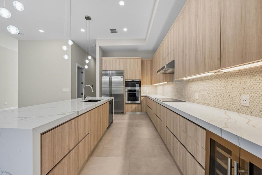 Furnished interior view inside a new home in , Delray Beach (Image 12). Furnished interior view inside a new home in , Delray Beach (Image 12).