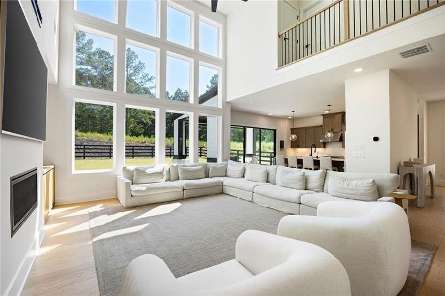 Furnished interior view inside a new home in , Woodstock (Image 19).