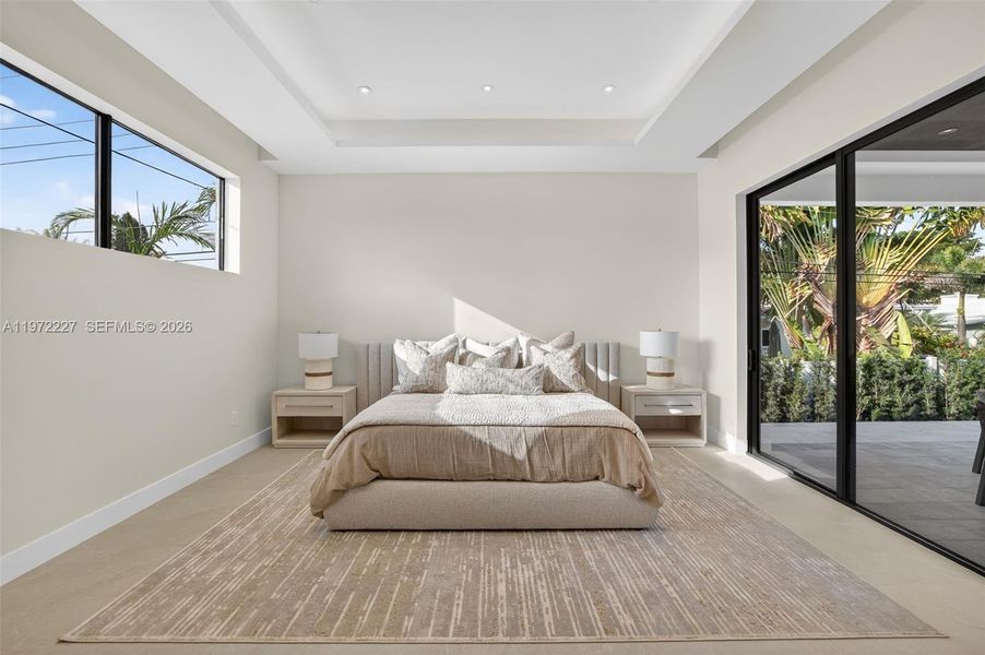 Furnished interior view inside a new home in , Fort Lauderdale (Image 40).