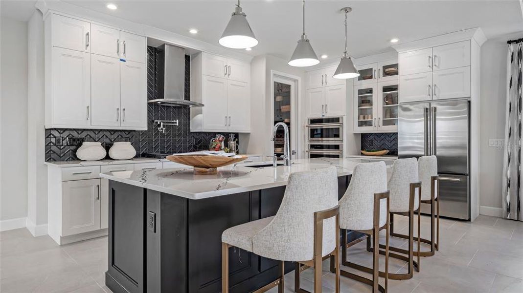 Furnished interior view inside a new home in Cresswind at Lake Harris, Tavares (Image 6).