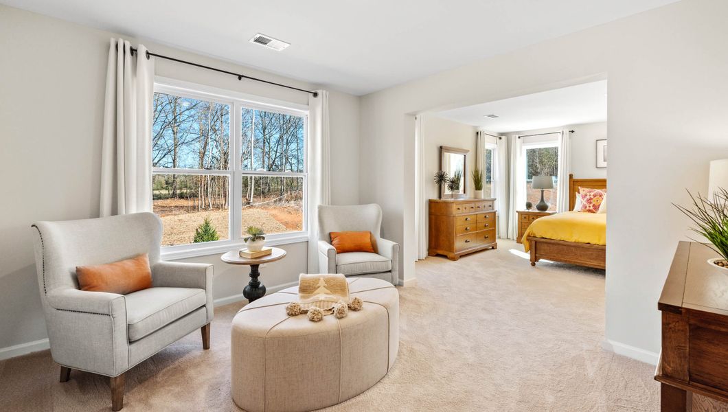 Furnished interior view inside a new home in Campbell Ridge, Piedmont (Image 32).