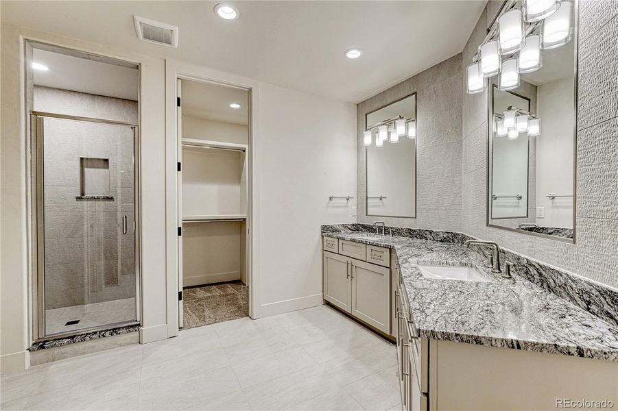 Basement 2nd Primary Ensuite Bath Basement 2nd Primary Ensuite Bath