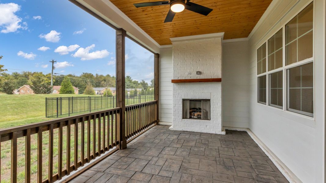 Furnished interior view inside a new home in Shelton Square, Murfreesboro (Image 37).