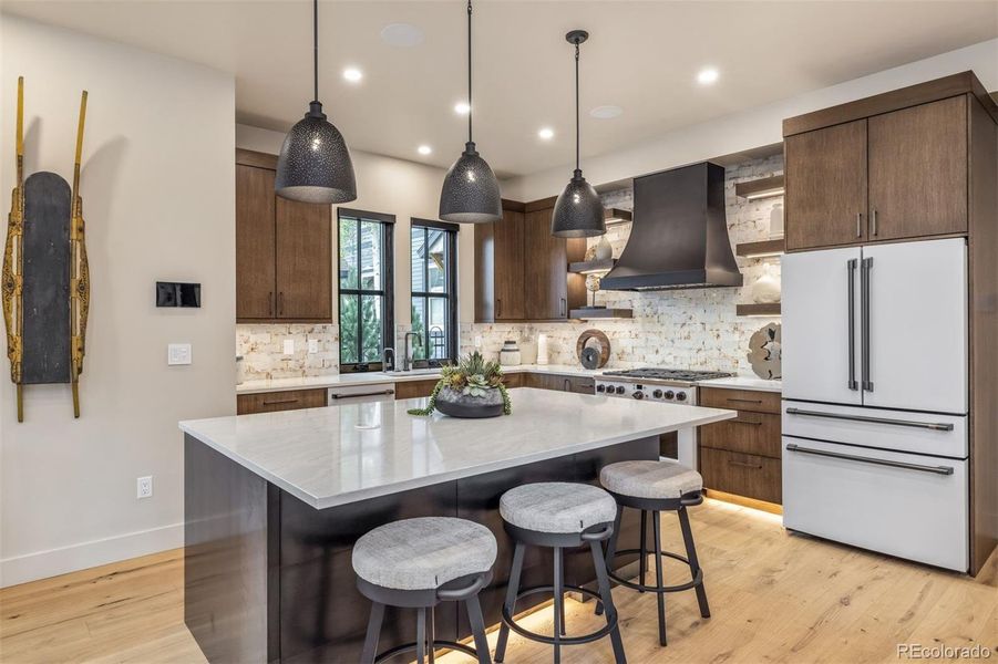Furnished interior view inside a new home in , Breckenridge (Image 9).