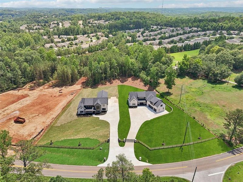 Front exterior of a new home in , Braselton, GA, highlighting curb appeal (Image 50). Front exterior of a new home in , Braselton, GA, highlighting curb appeal (Image 50).