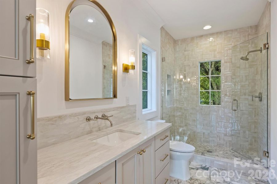 Furnished interior view inside a new home in , Charlotte (Image 17).