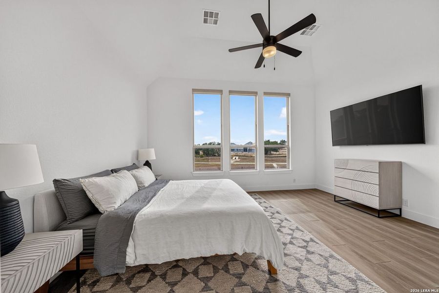 Furnished interior view inside a new home in Veramendi, New Braunfels (Image 16).