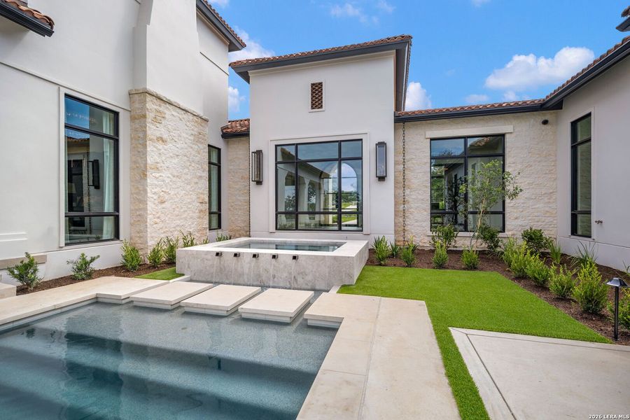Exterior details and patio area of a home in , Boerne (Image 4).