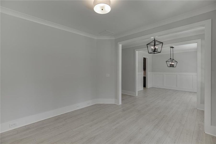 Spacious, unfurnished interior of a new home in , Buford (Image 24).