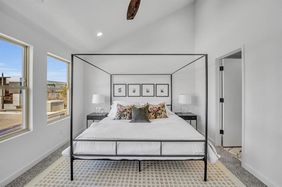 Furnished interior view inside a new home in , Dallas (Image 16). Furnished interior view inside a new home in , Dallas (Image 16).