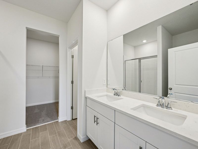 Furnished interior view inside a new home in Two Rivers - Classic Series, Zephyrhills (Image 6).