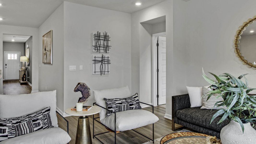 Furnished interior view inside a new home in Bailey Park, Fayetteville (Image 31).