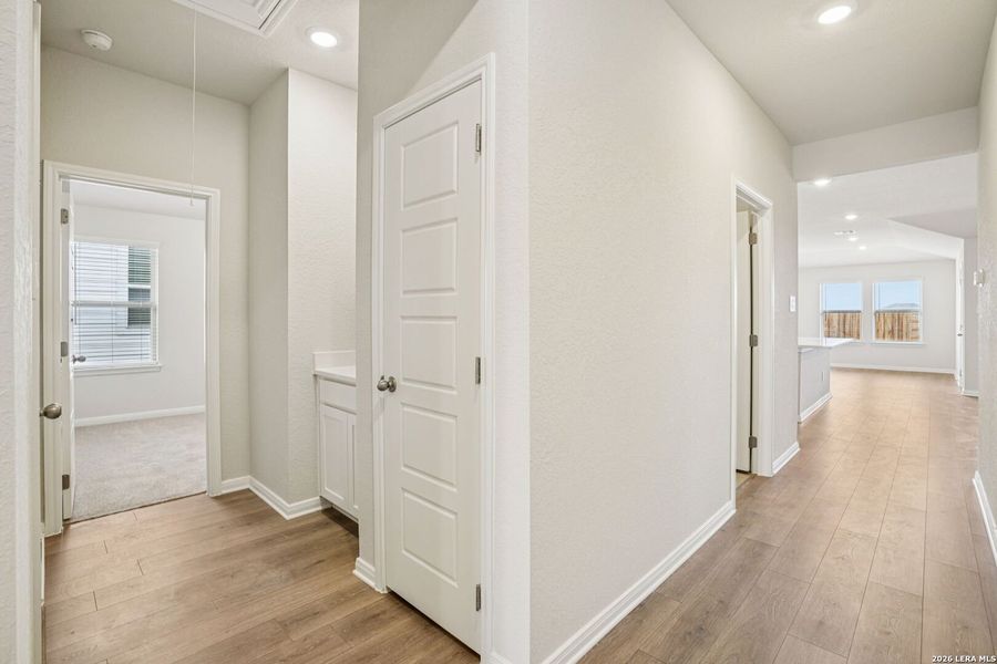 Spacious, unfurnished interior of a new home in Legendary Trails - Premier Series, Cibolo (Image 17).