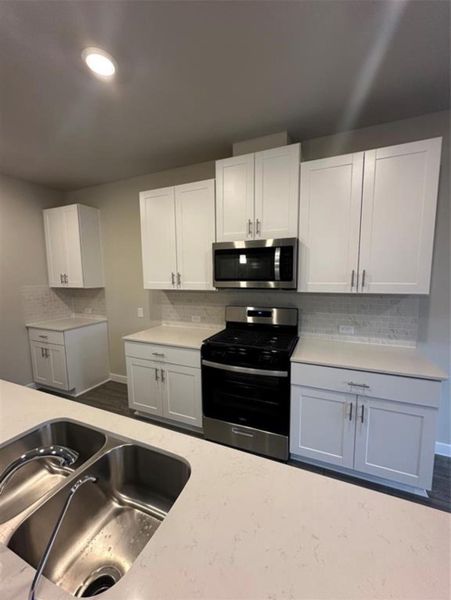 Furnished interior view inside a new home in McClendon Park Village, Houston (Image 9).