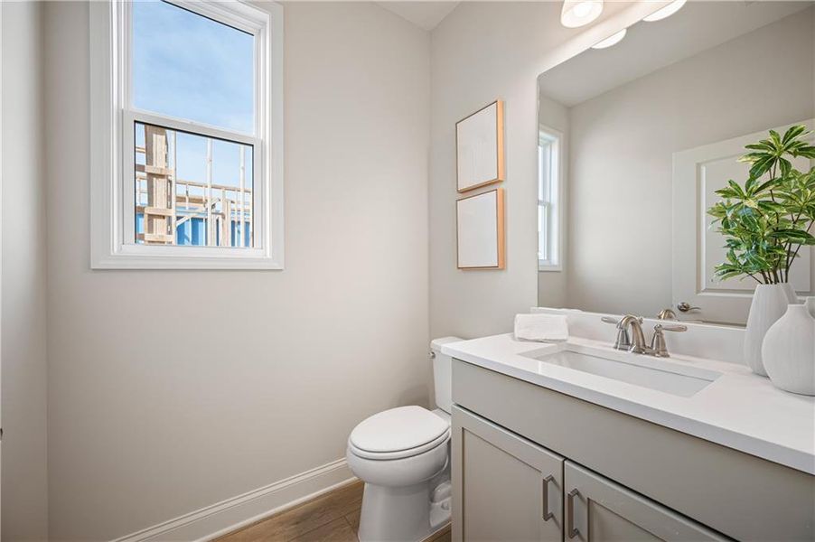 Furnished interior view inside a new home in , Cartersville (Image 4).